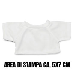 area di stampa su maglietta per peluche grande personalizzabile Digitalshirt
