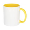 Digitalshirt tazza in ceramica bianca e gialla personalizzata crea il tuo stile