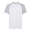 maglia baseball bicolor grigio melange|digitalshirt.it