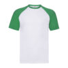 maglia baseball bicolor verde|digitalshirt.it