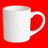 tazza in ceramica bianca personalizzabile