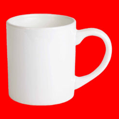 tazza in ceramica bianca personalizzabile