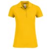 polo da donna personalizzabile colore giallo | DIGITALSHIRT.IT