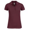 polo da donna personalizzabile colore bordeaux | DIGITALSHIRT.IT