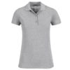 polo da donna personalizzabile colore grigio melange| DIGITALSHIRT.IT