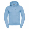 felpa con capuccio di qualità colore atoll sky| www.digitalshirt.it