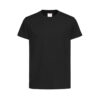 maglia nera da bambino 100% cotone personalizzabile|digitalshirt.it