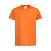 maglia arancio da bambino 100% cotone personalizzabile|digitalshirt.it