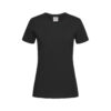 Maglietta da donna colore nero personalizzabile| digitalshirt.it
