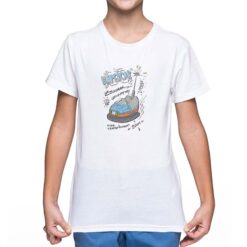 Autoscontri t-shirt personalizzata bambino digitalshirt bianca