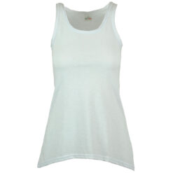 digitalshirt canotta da donna made in italy colore bianco