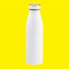 thermos in alluminio bianco personalizzabile