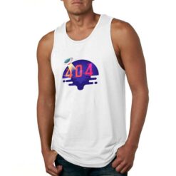 404 Not Found canotta personalizzata uomo digitalshirt bianca