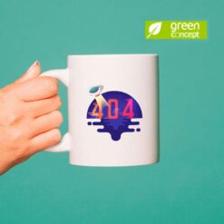 404 Not Found tazza ceramica personalizzata digitalshirt