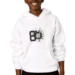 80 Basket felpa con cappuccio personalizzata bambino digitalshirtbianco