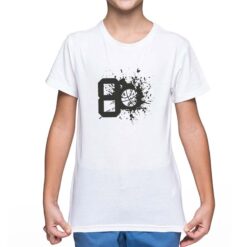 80 Basket t-shirt personalizzata bambino digitalshirt bianca
