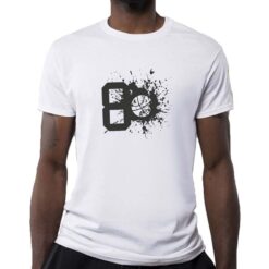 80 Basket t-shirt personalizzata uomo digitalshirt bianca