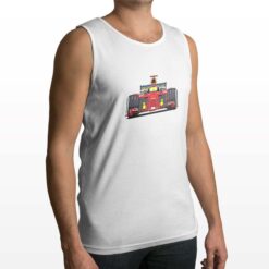 F1 canotta personalizzata uomo digitalshirt bianca