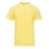 maglietta a manica corta da uomo gialla