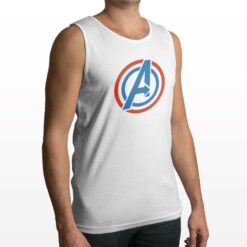 Avengers canotta personalizzata uomo digitalshirt bianca