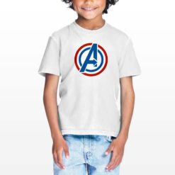 Avengers t-shirt personalizzata bambino digitalshirt bianca