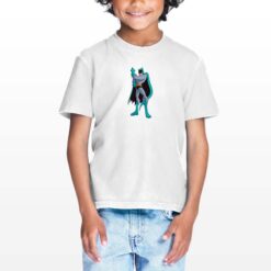 Batman disegno t-shirt personalizzata bambino digitalshirt bianca