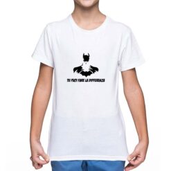 Batman t-shirt personalizzata bambino digitalshirt bianca