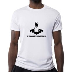 Batman t-shirt personalizzata uomo digitalshirt bianca