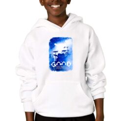 Batteria felpa con cappuccio personalizzata bambino digitalshirtbianco