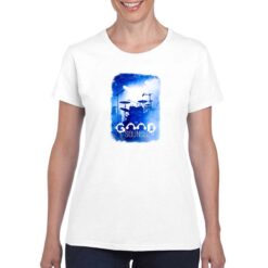 Batteria t-shirt personalizzata donna digitalshirt bianco
