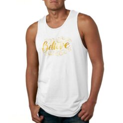 Believe canotta personalizzata uomo digitalshirt bianca