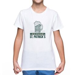 Birra San Patrizio t-shirt personalizzata bambino digitalshirt bianca