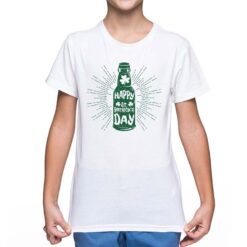 Birra Verde t-shirt personalizzata bambino digitalshirt bianca