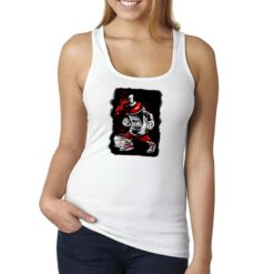 Bomboletta Spray canottiera personalizzata donna digitalshirt bianca