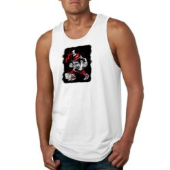 Bomboletta Spray canotta personalizzata uomo digitalshirt bianca