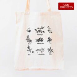 Botanica shopper personalizzata digitalshirt cotone organico