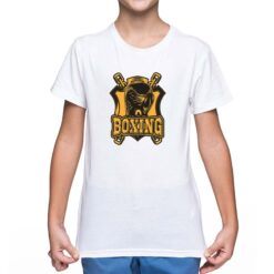 Boxing t-shirt personalizzata bambino digitalshirt bianca