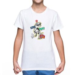 Brave t-shirt personalizzata bambino digitalshirt bianca