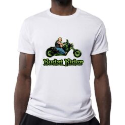Budai Rider t-shirt personalizzata uomo digitalshirt bianca