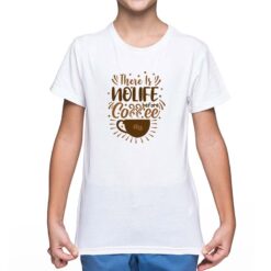 Caffè Everything t-shirt personalizzata bambino digitalshirt bianca