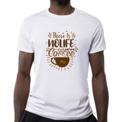 Caffè Everything t-shirt personalizzata uomo digitalshirt bianca