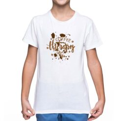 Caffè Therapy t-shirt personalizzata bambino digitalshirt bianca