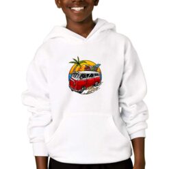 California felpa con cappuccio personalizzata bambino digitalshirtbianco