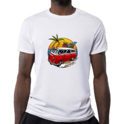 California t-shirt personalizzata uomo digitalshirt bianca
