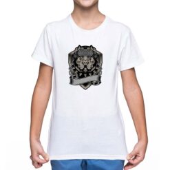 Cane Gang t-shirt personalizzata bambino digitalshirt bianca