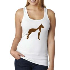Cane Gatto canottiera personalizzata donna digitalshirt bianca