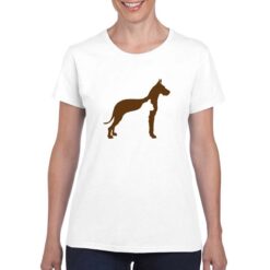 Cane Gatto t-shirt personalizzata donna digitalshirt bianco