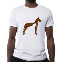 Cane Gatto t-shirt personalizzata uomo digitalshirt bianca