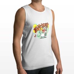 Chef Baffo canotta personalizzata uomo digitalshirt bianca