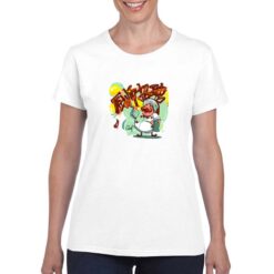 Chef Baffo t-shirt personalizzata donna digitalshirt bianco